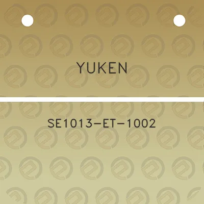 yuken-se1013-et-1002