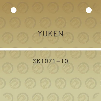 yuken-sk1071-10