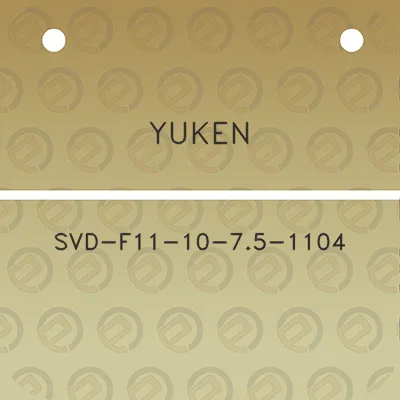 yuken-svd-f11-10-75-1104