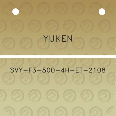 yuken-svy-f3-500-4h-et-2108