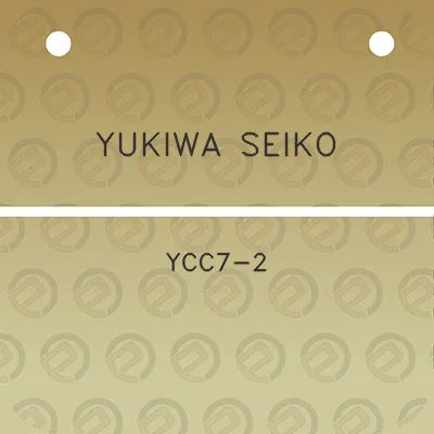 yukiwa-seiko-ycc7-2