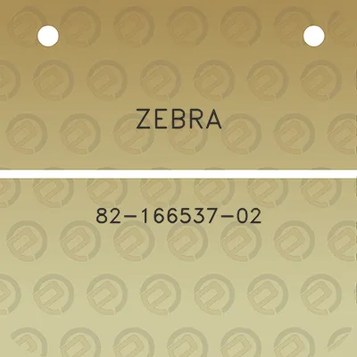 zebra-82-166537-02