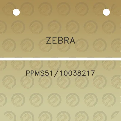 zebra-ppms5110038217