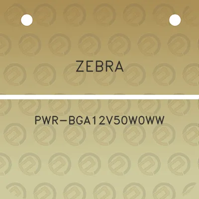 zebra-pwr-bga12v50w0ww