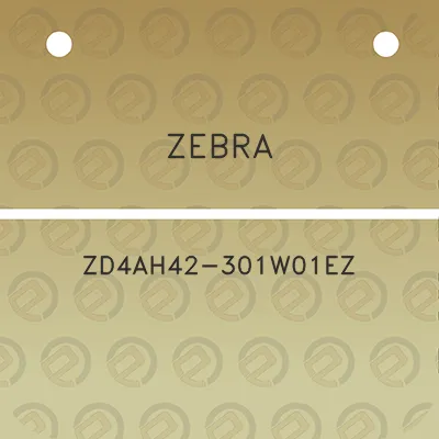 zebra-zd4ah42-301w01ez