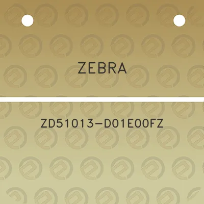 zebra-zd51013-d01e00fz