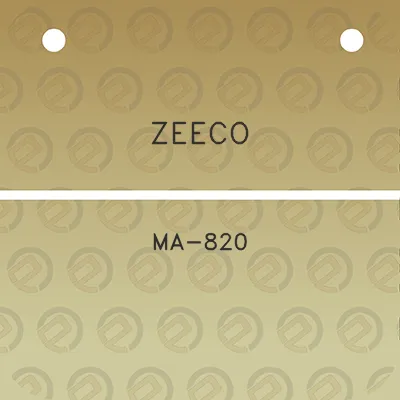 zeeco-ma-820