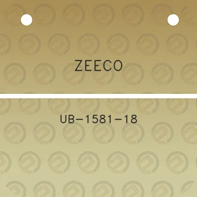 zeeco-ub-1581-18