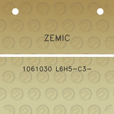 zemic-1061030-l6h5-c3