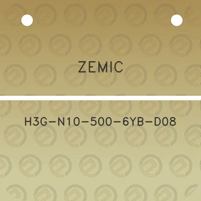 zemic-h3g-n10-500-6yb-d08