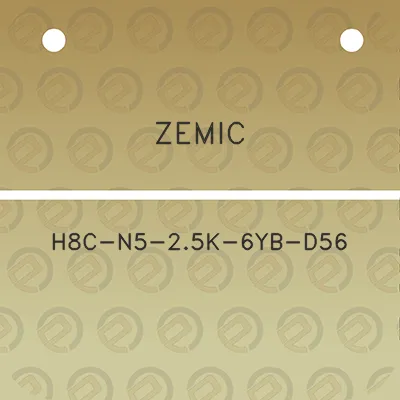 zemic-h8c-n5-25k-6yb-d56