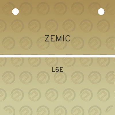 zemic-l6e