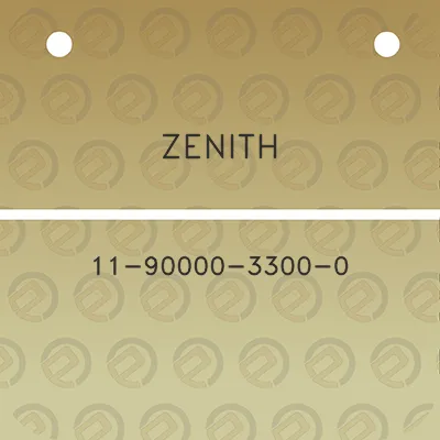 zenith-11-90000-3300-0