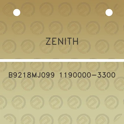 zenith-b9218mj099-1190000-3300