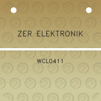 zer-elektronik-wcl0411