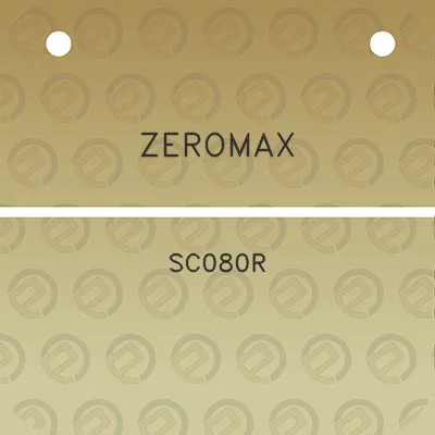 zeromax-sc080r