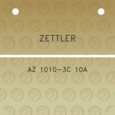 zettler-az-1010-3c-10a