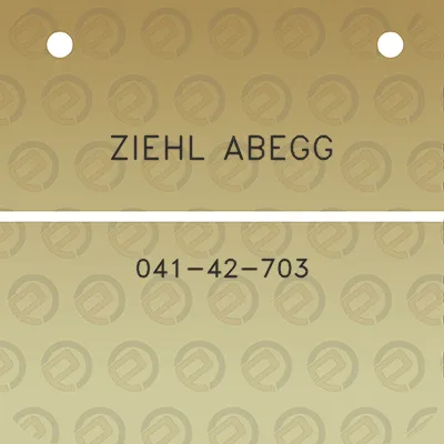 ziehl-abegg-041-42-703