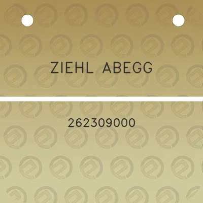 ziehl-abegg-262309000