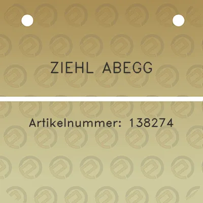 ziehl-abegg-artikelnummer-138274