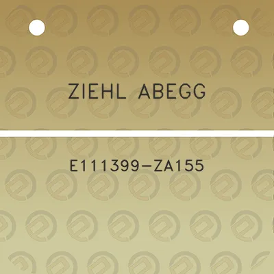 ziehl-abegg-e111399-za155