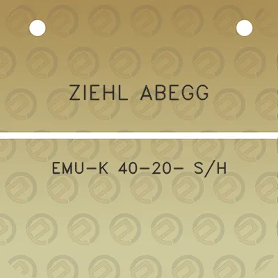 ziehl-abegg-emu-k-40-20-sh