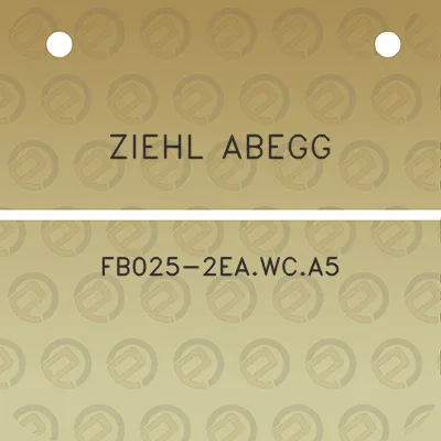 ziehl-abegg-fb025-2eawca5