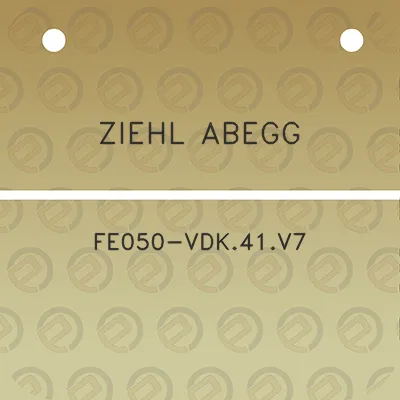 ziehl-abegg-fe050-vdk41v7