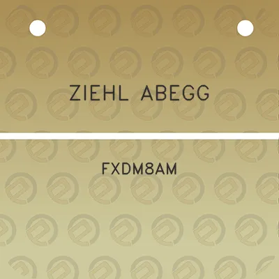 ziehl-abegg-fxdm8am