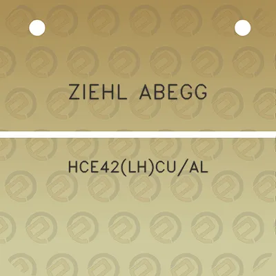 ziehl-abegg-hce42lhcual