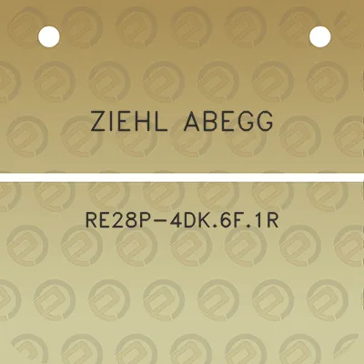 ziehl-abegg-re28p-4dk6f1r