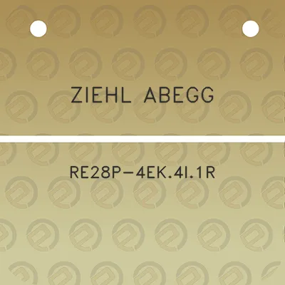 ziehl-abegg-re28p-4ek4i1r