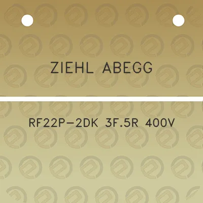 ziehl-abegg-rf22p-2dk-3f5r-400v