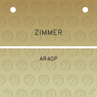 zimmer-ar40p