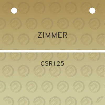 zimmer-csr125