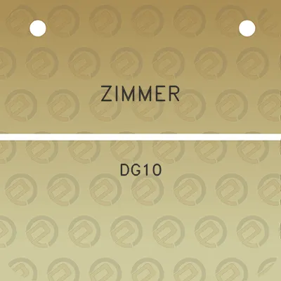 zimmer-dg10