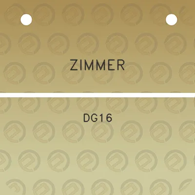 zimmer-dg16