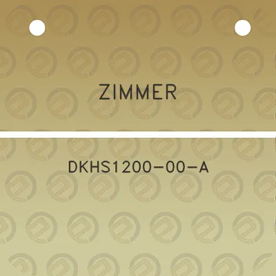 zimmer-dkhs1200-00-a