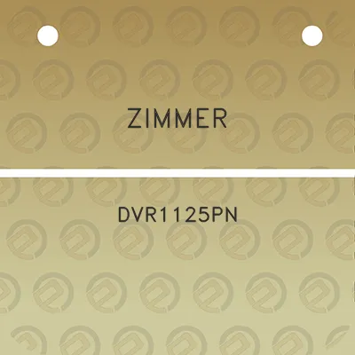 zimmer-dvr1125pn