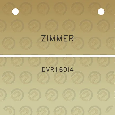 zimmer-dvr160i4