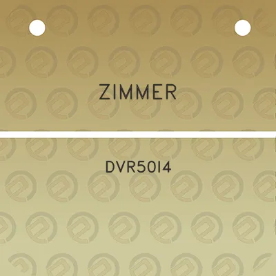 zimmer-dvr50i4