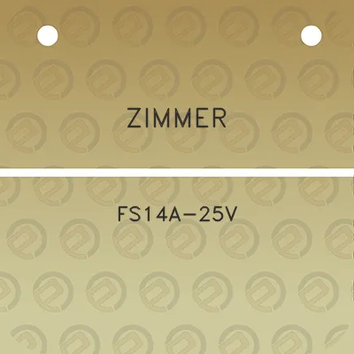 zimmer-fs14a-25v