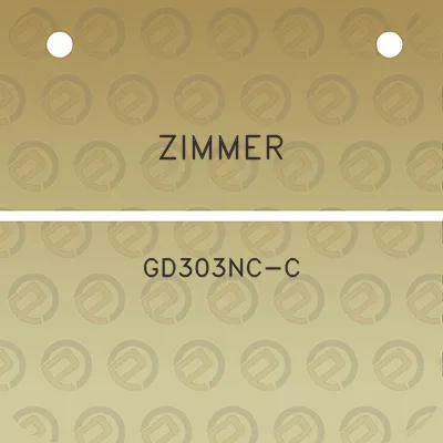 zimmer-gd303nc-c