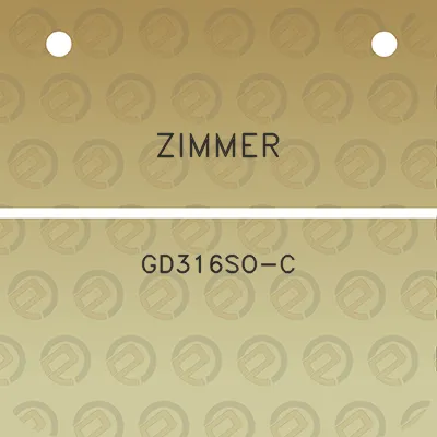 zimmer-gd316so-c