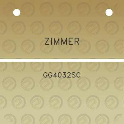 zimmer-gg4032sc