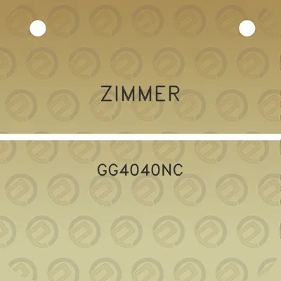 zimmer-gg4040nc