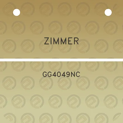 zimmer-gg4049nc