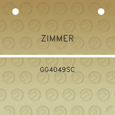 zimmer-gg4049sc