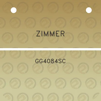 zimmer-gg4084sc