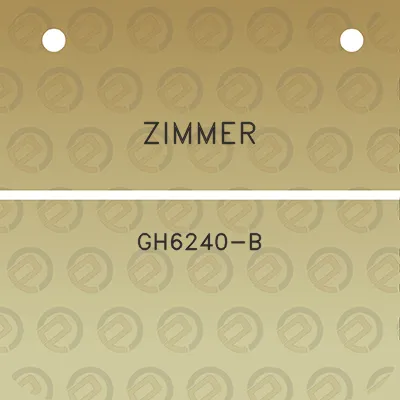 zimmer-gh6240-b